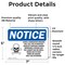Signmission Using A Generator Indoors Will Sign With Symbol, 7 in W x Rectangle, Vinyl Decal OS-2PACK-NS-D-57-L-18840 - alternate 6